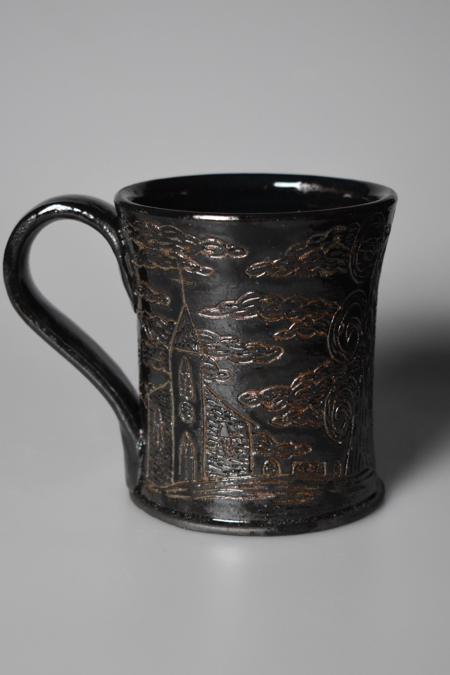 Wild Clay Bat Mug (Design 2) 10-14oz