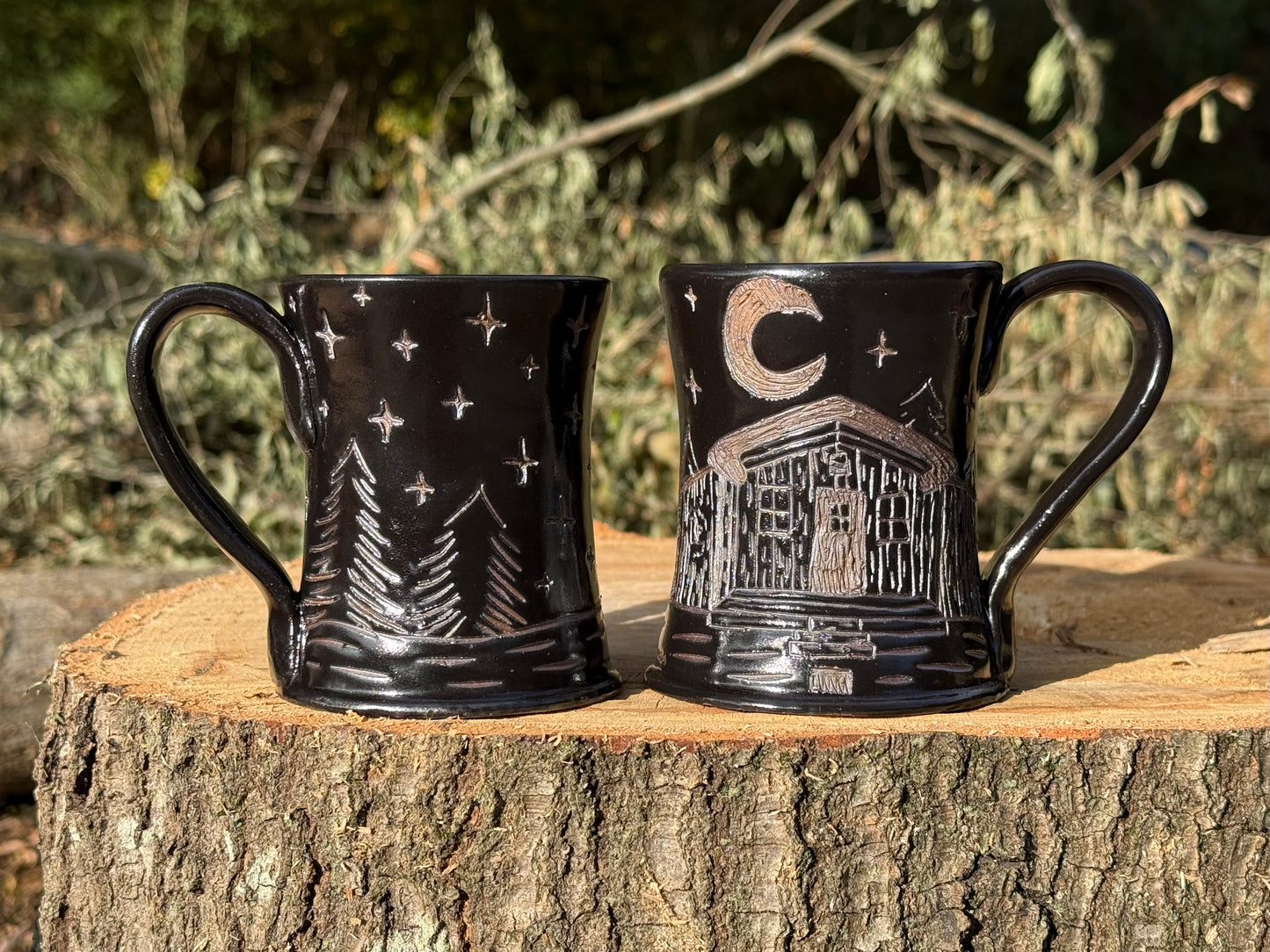 "Wild Clay Wilder Dreams" Cabin Mug 10-14oz