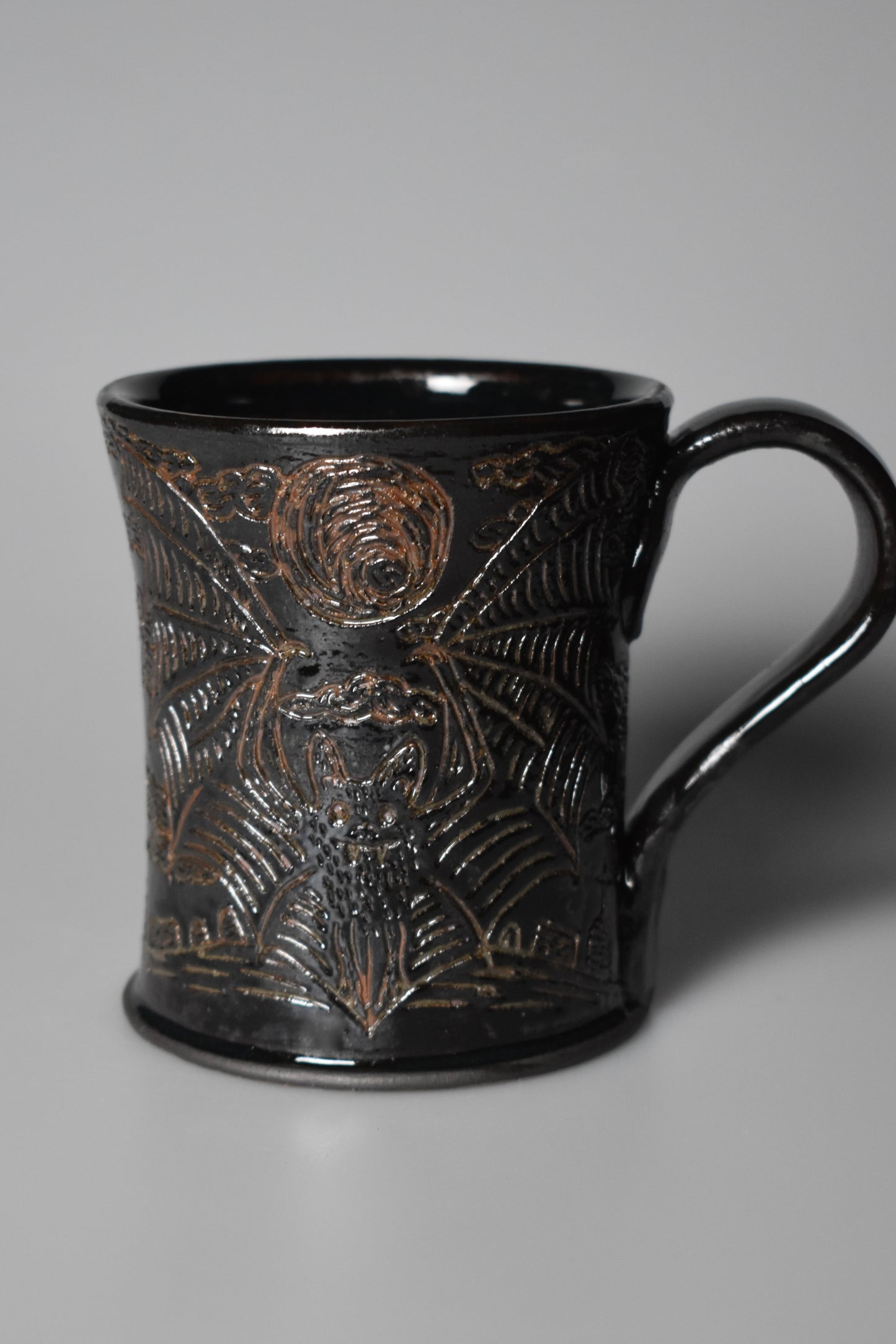 Wild Clay Bat Mug (Design 2) 10-14oz