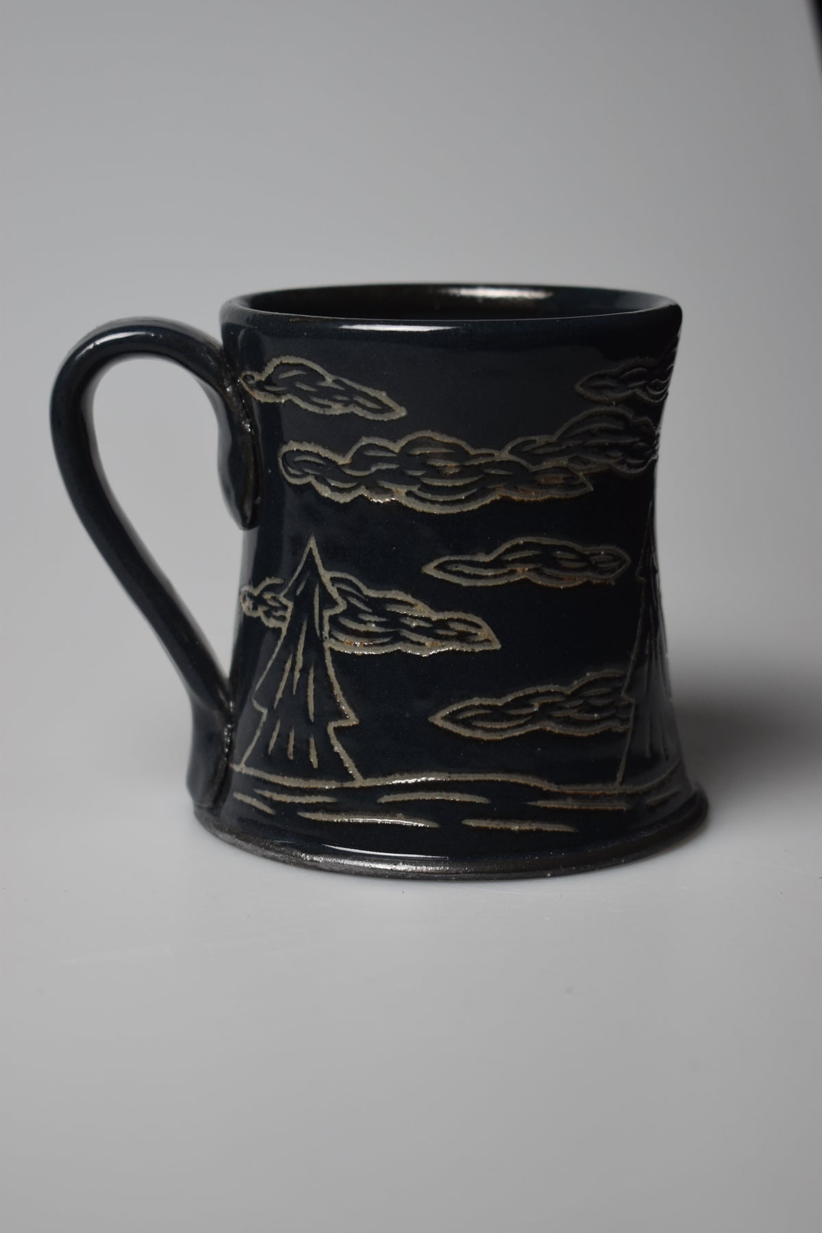 Raven Mug 10-14oz (Wild Clay)