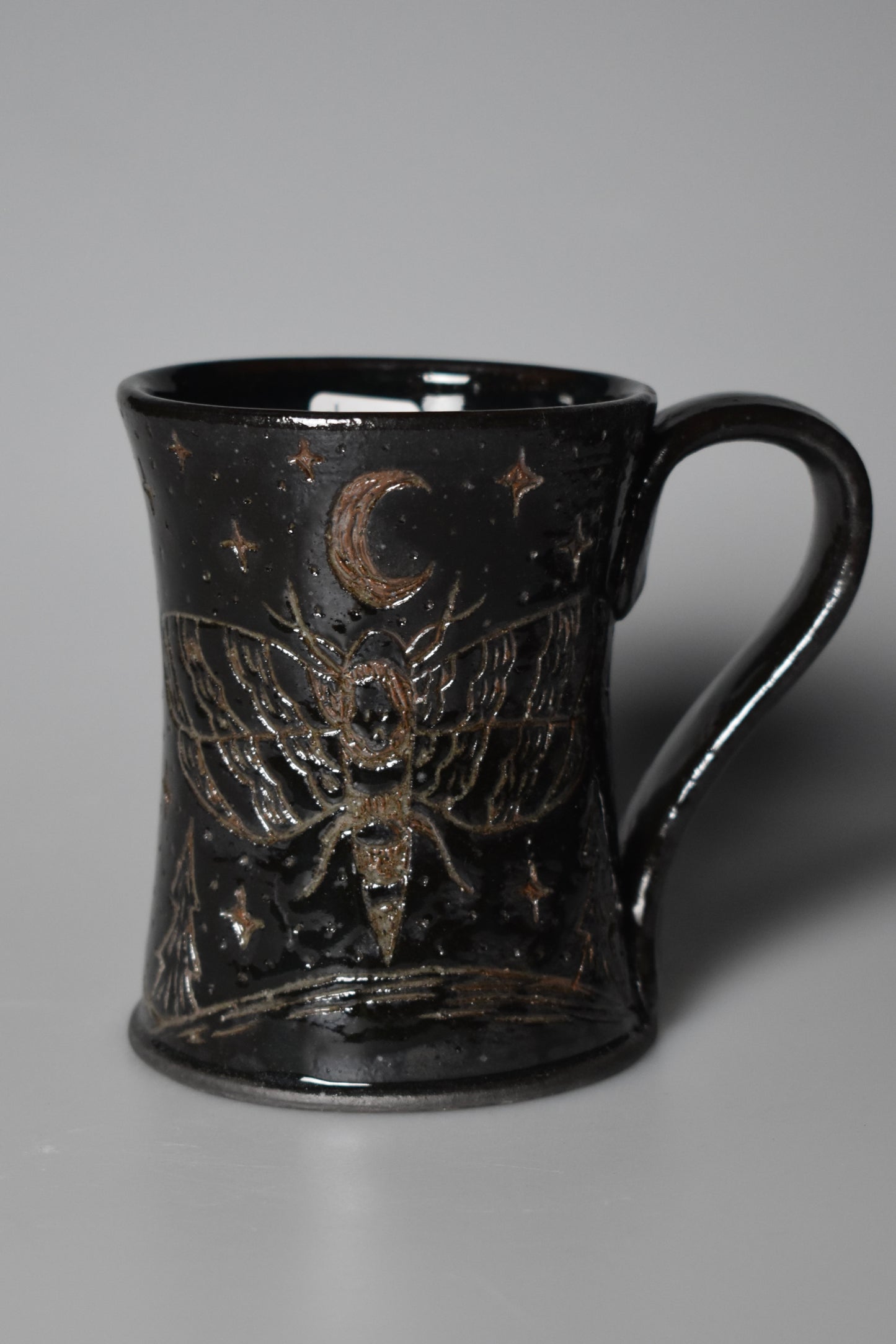 Wild Clay Death Moth Mug 10-14oz