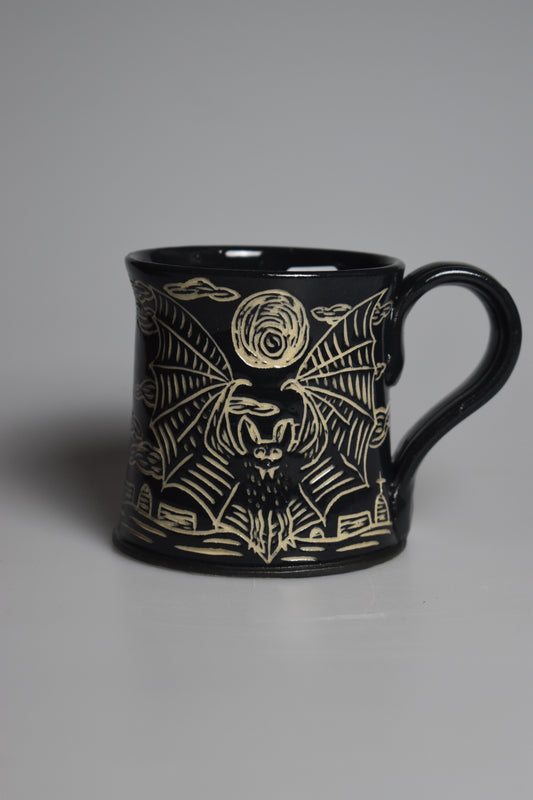 Bat & Church Mug 10-14oz