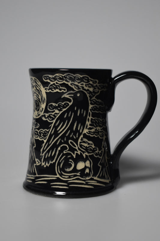 Raven Mug 10-14oz