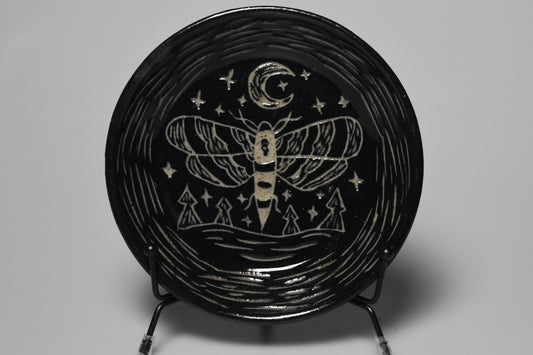 Wild Clay Death Moth Plate