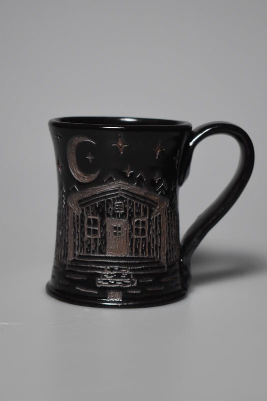 "Wild Clay Wilder Dreams" Cabin Mug 10-14oz